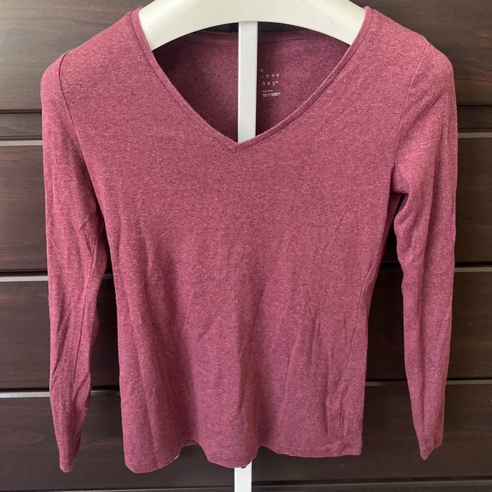 A New Day Dark Purple Long Sleeve